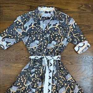 Dizzy Lizzie Shirt Dress Size X-Small